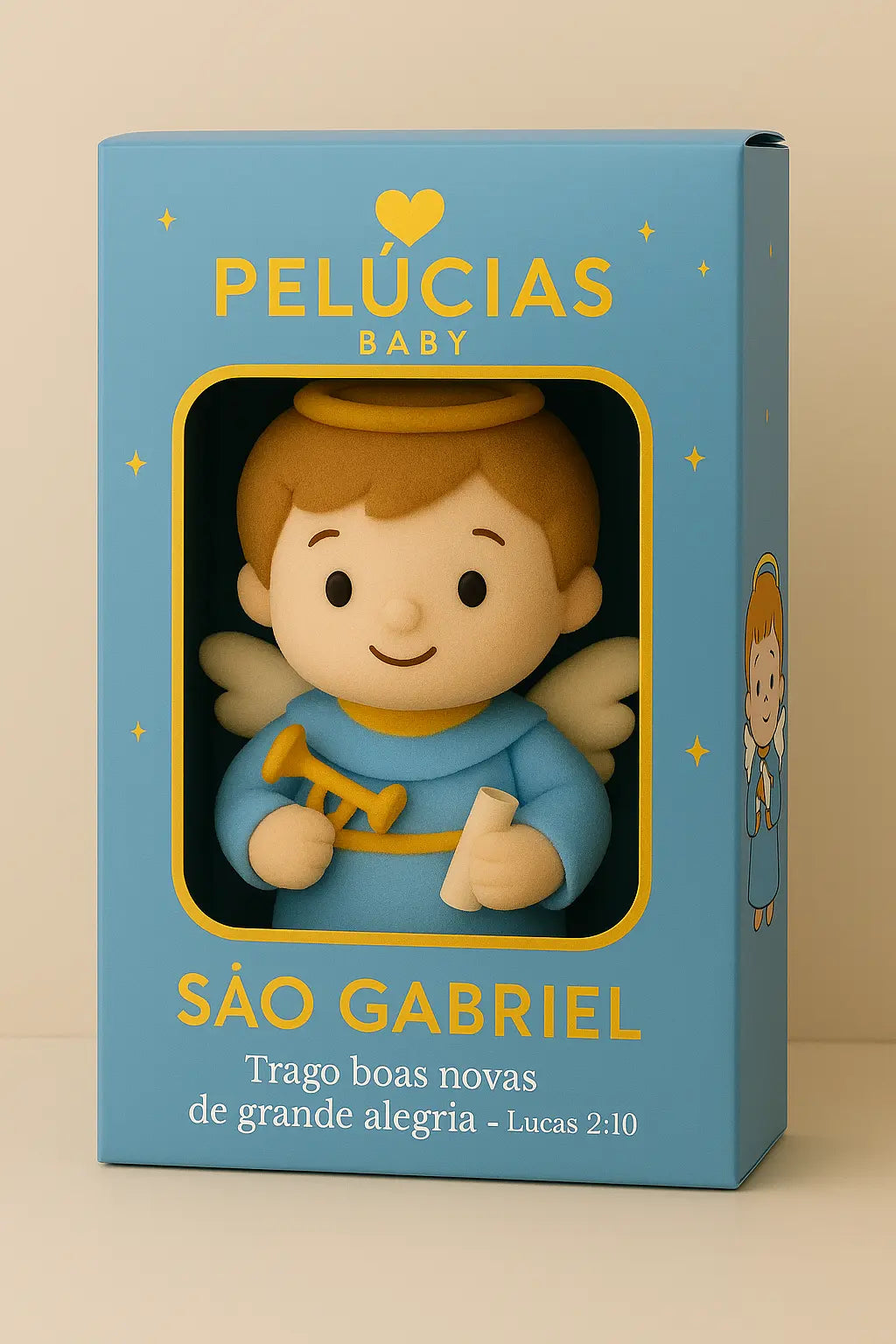 đ« Pelucia Arcanjo SĂŁo Gabriel â O Mensageiro 42CM