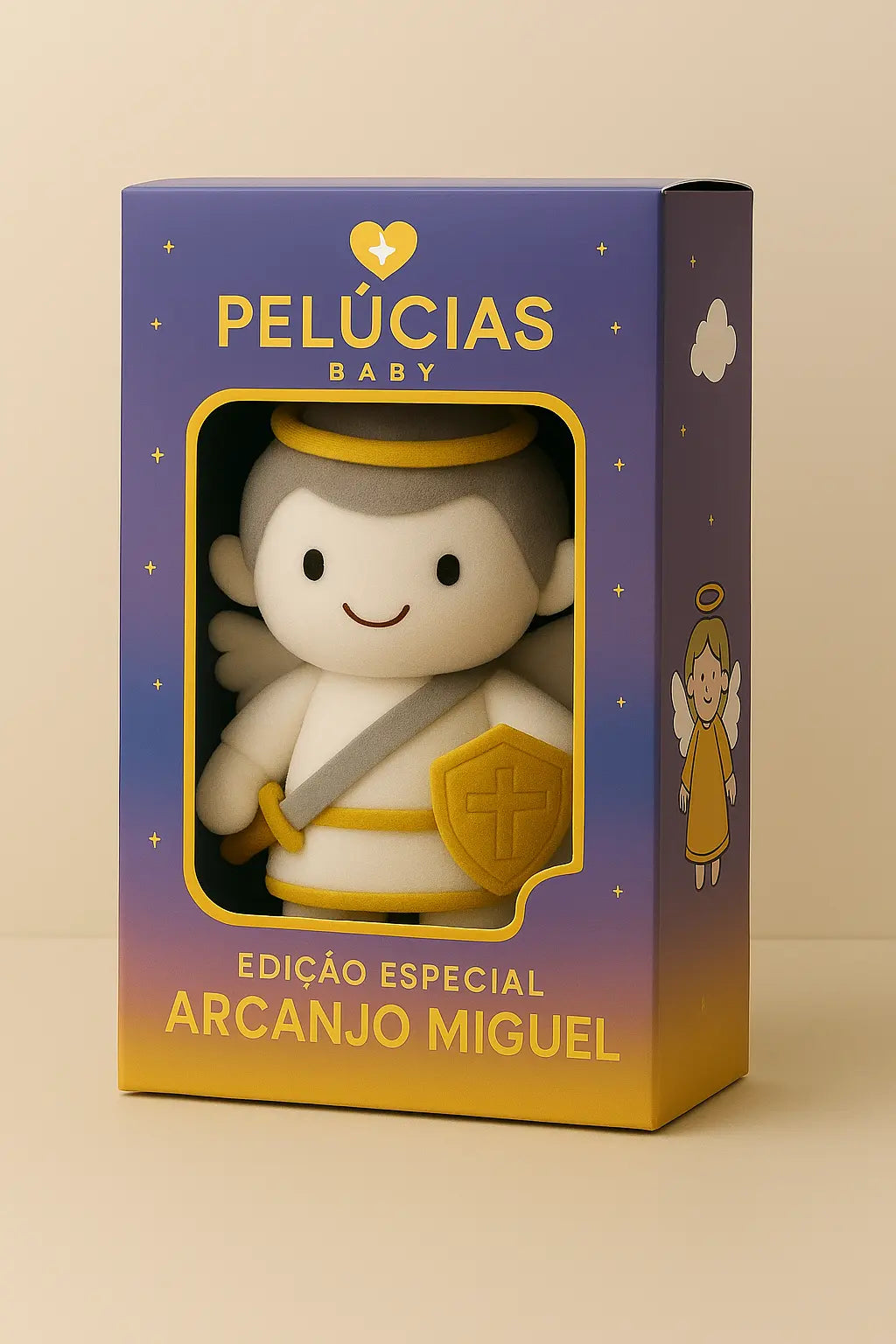 ✨ Arcanjo Miguel – Edição Pelúcias Baby ✨