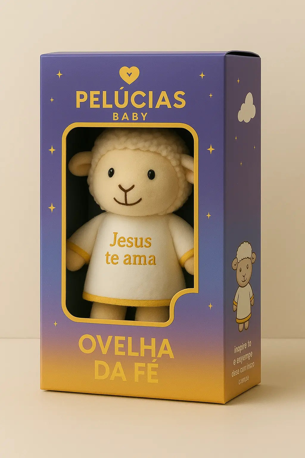 🐑 Ovelhinha da Fé — Pelúcias Baby