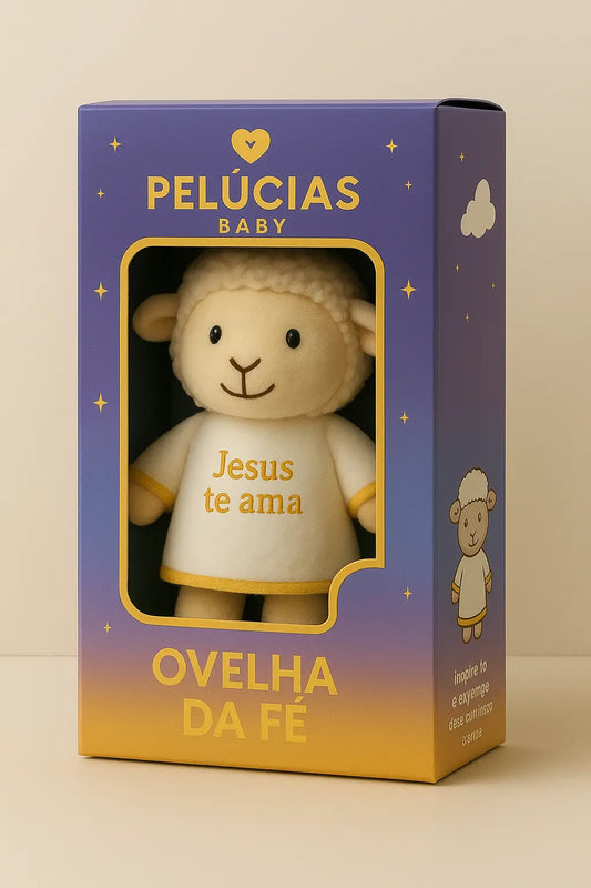 🐑 Ovelhinha da Fé — Pelúcias Baby